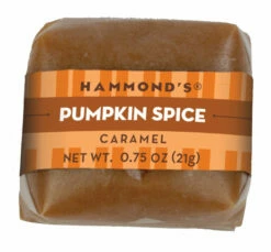 Pumpkin Spice Caramels -HAMMOND'S CANDIES Shop Caramels PumpkinSpice