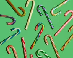 Organic Root Beer Candy Canes 6 Organic Root Beer Candy Canes -HAMMOND'S CANDIES Shop IMG 9287