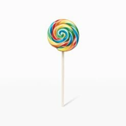 Rainbow Blast Lollipops