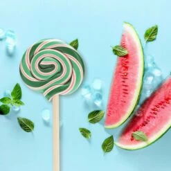 Watermelon Lollipops -HAMMOND'S CANDIES Shop LUCKYYOU 34