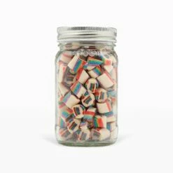 Pride Art Candy Mason Jar -HAMMOND'S CANDIES Shop MasonJars Pride blank edit