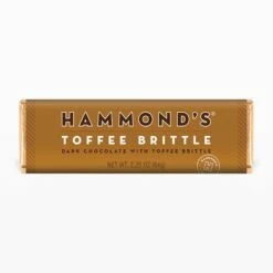 Toffee Brittle Dark Chocolate Bars