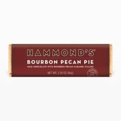 Bourbon Pecan Pie Milk Chocolate Bars