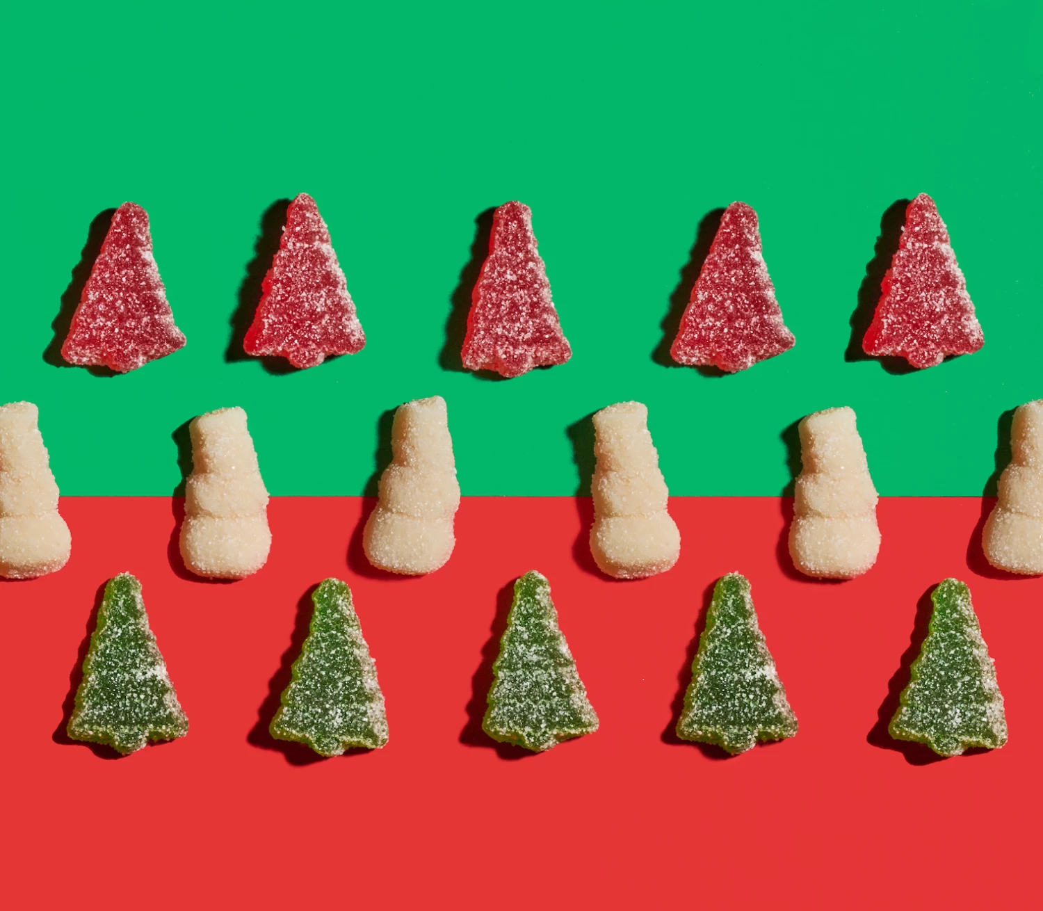 Christmas Gummy Trees And Snowmen 2 Christmas Gummy Trees And Snowmen - Image 2