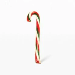 Cherry Candy Canes Filled With Chocolate