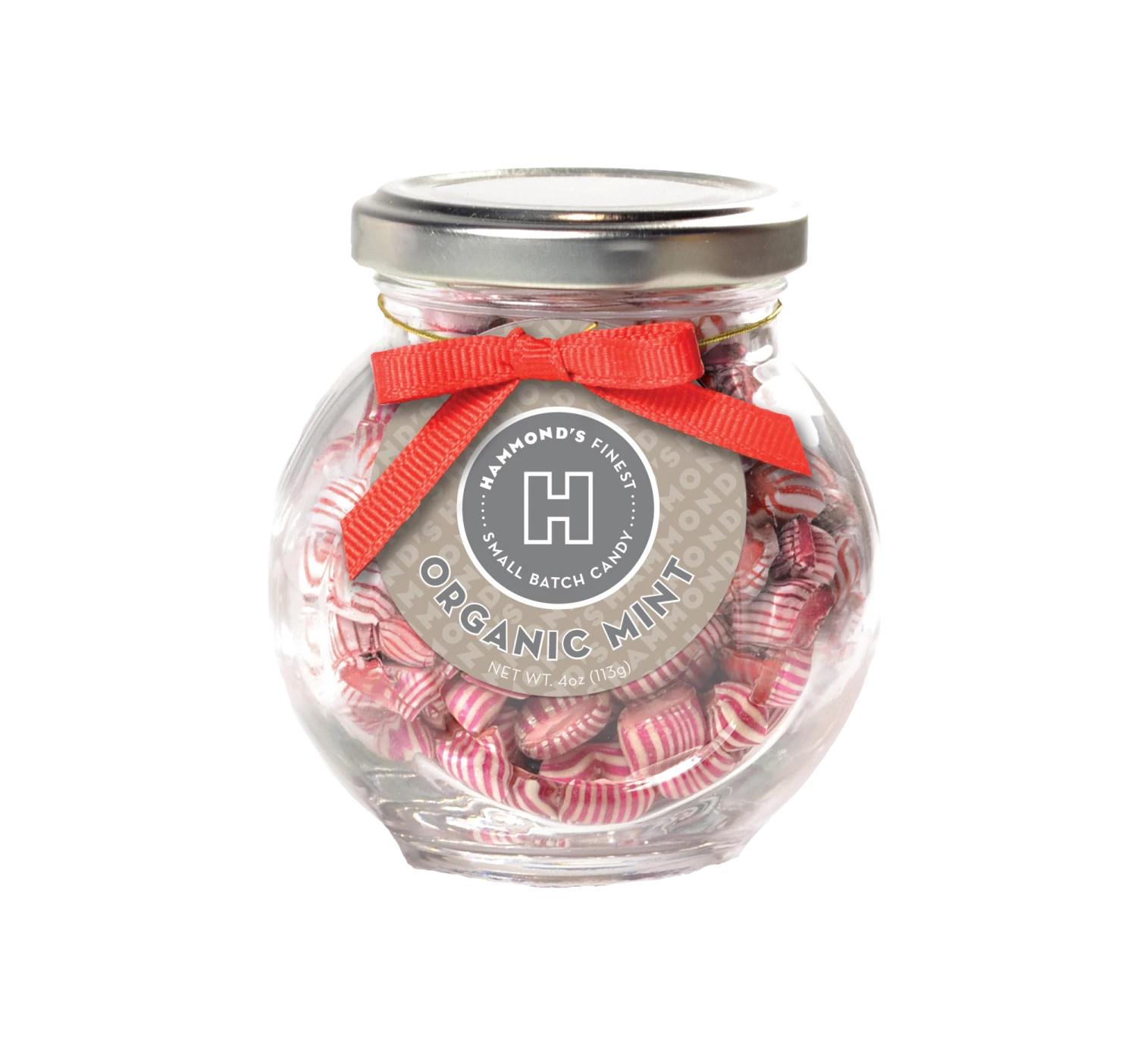 Organic Peppermint Pillows Jar 1 Organic Peppermint Pillows Jar