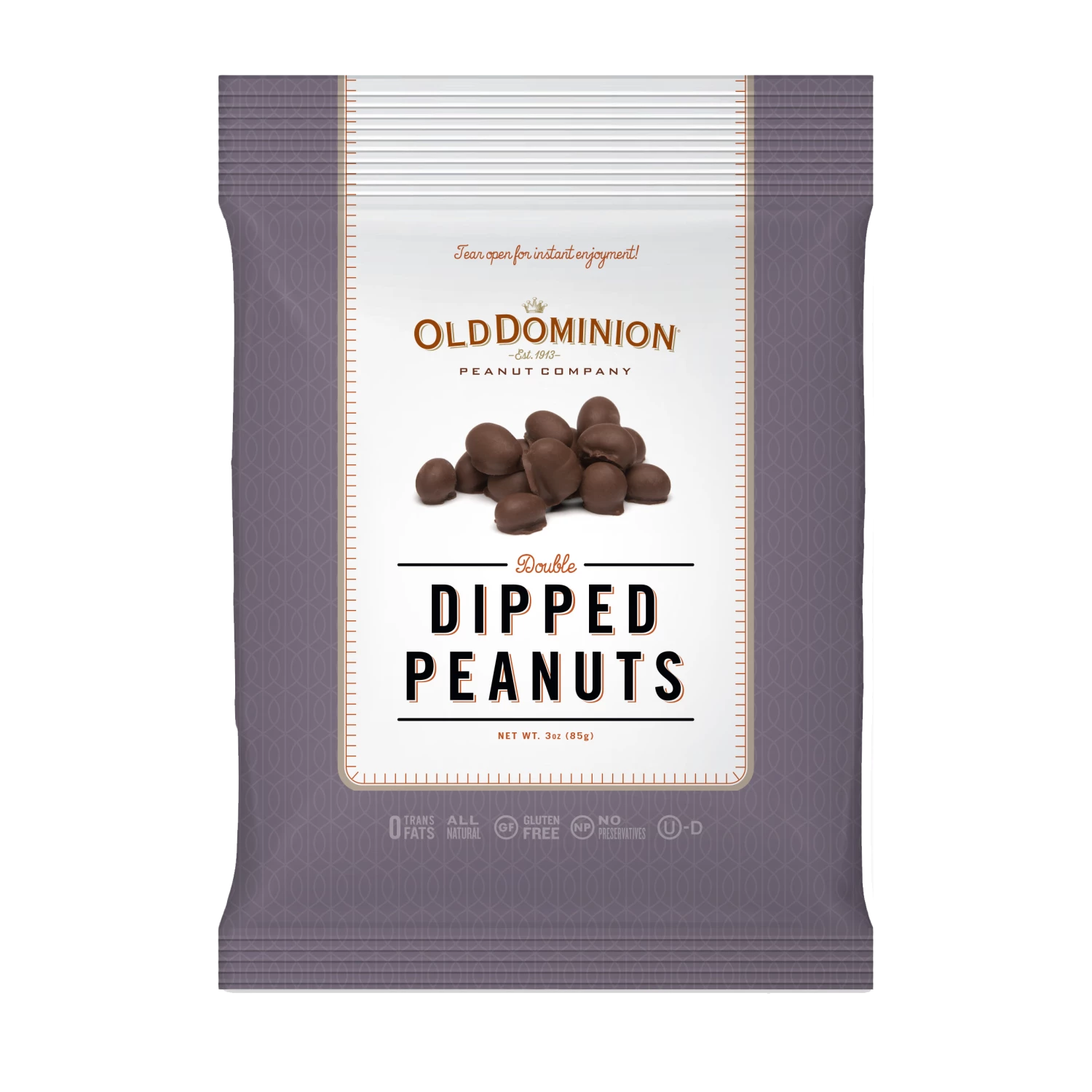 Old Dominion Double Dipped Peanuts Grab And Go Bag 1 Old Dominion Double Dipped Peanuts Grab And Go Bag